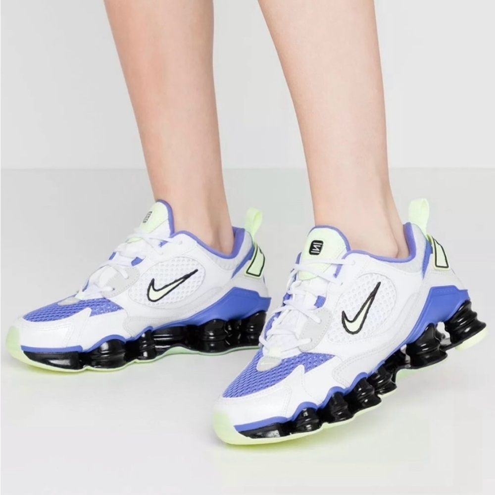 Nike Shox TL Nova White Sapphire Blue Women’s Shoes Size 9.5 CV3602-100